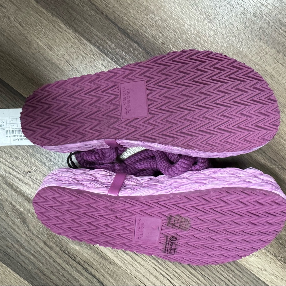 Isabel Marant Pink Rope Sandals BNWT - Picture 11 of 11